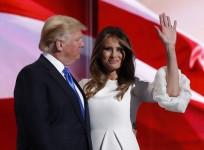 Melania and Donald Trump