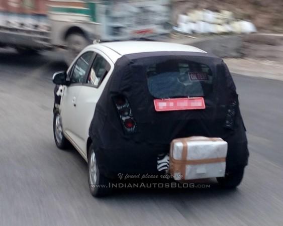 Next-gen Chevrolet Beat spied testing in India
