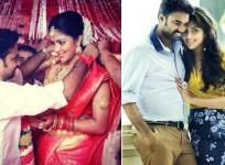 Amala Paul with her husband AL Vijay
