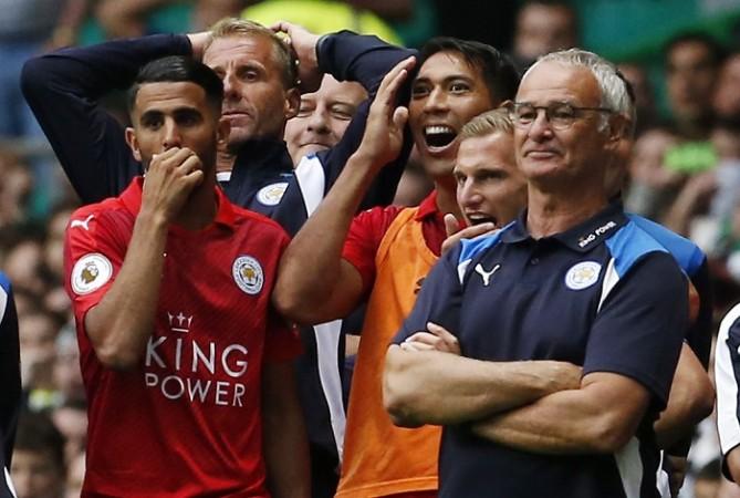 Riyad Mahrez Claudio Ranieri Leicester City