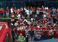 Manchester United fans Beijing