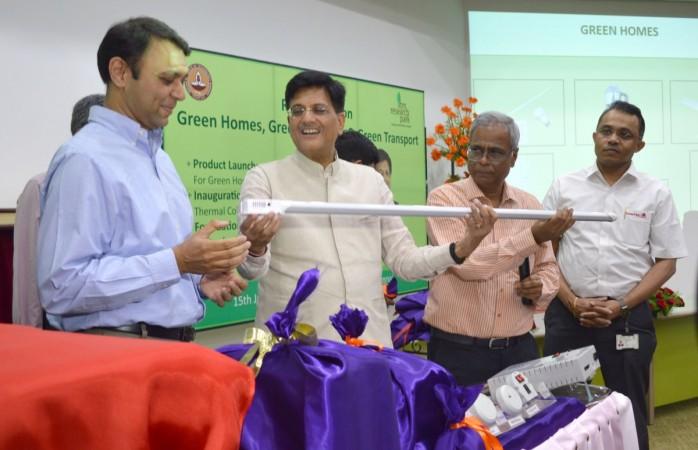 led fraud websites piyush goyal Energy Efficiency Services Limited UJALA 9W LED bulbs