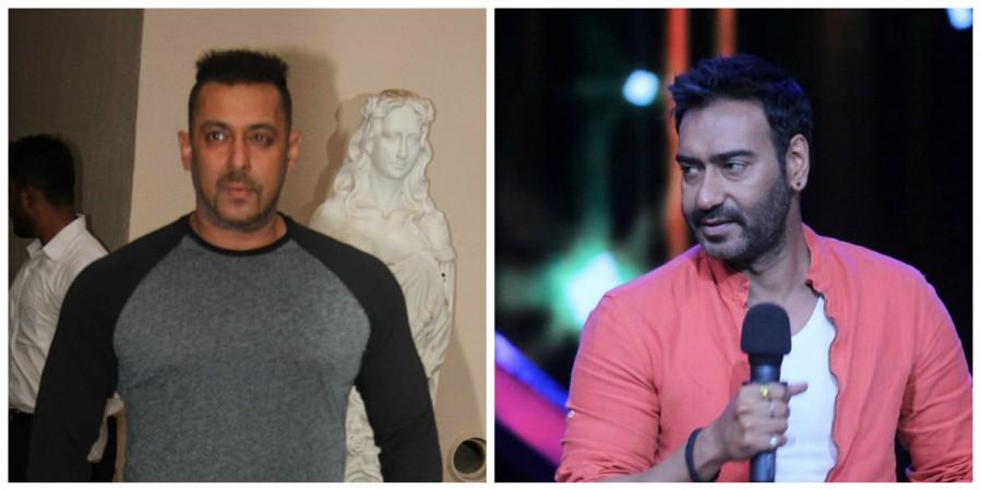 Salman Khan and Ajay Devgn Salman Khan and Ajay Devgn