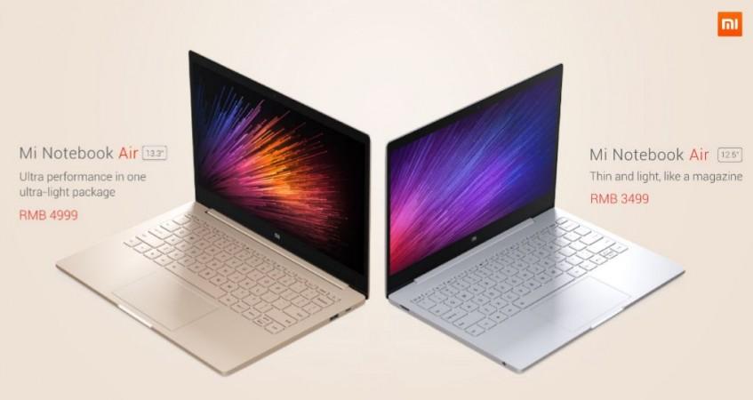 Xiaomi Mi Note Air models