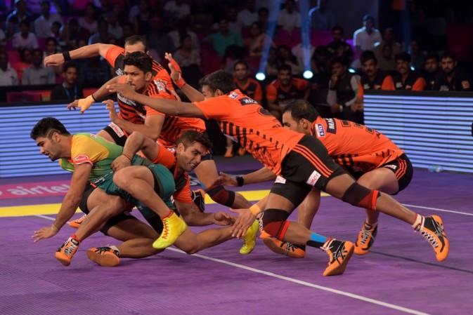U Mumba team in a file photo pro kabaddi