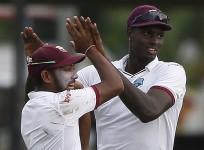 Jason Holder Devendra Bishoo West Indies