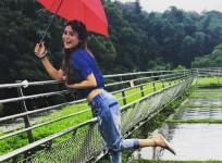 Sara Khan to do a daily soap in Pakistan. Pictured: Sara Khan