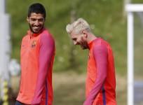 Luis Suarez Lionel Messi Barcelona