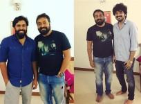 Anurag Kashyap with Nivin Pauly and Farhaan Fassil