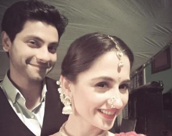 Mishal Raheja on new show "Sangharsh"? Pictured: Mishal Raheja with his "Ishq Ka Rang Safed" co-star Sanjeeda Shaikh