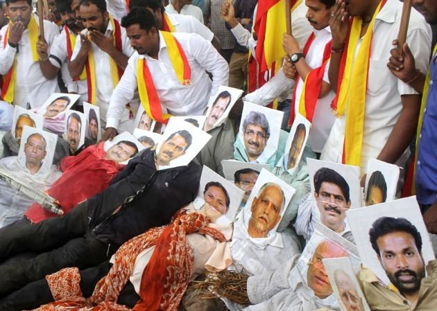Mahadayi water verdict protest. Mahadayi water verdict protest