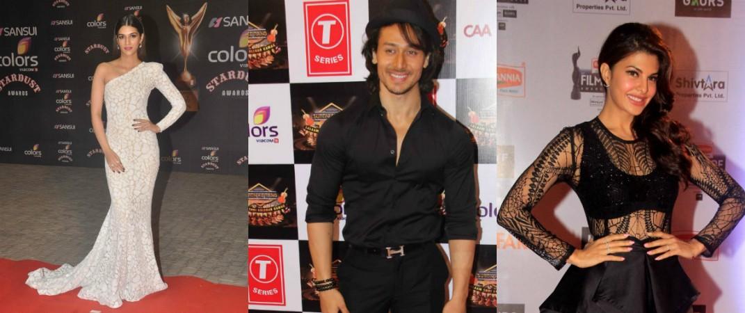 Kriti Sanon, Tiger Shroff and Jacqueline Fernandez