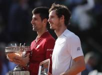 Novak Djokovic Andy Murray French Open 2016
