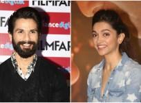 Shahid Kapoor and Deepika Padukone
