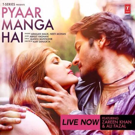 Zareen Khan and Ali Fazal in Pyaar Manga Hai