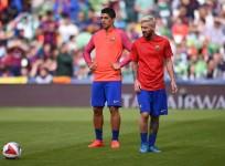 Suarez, Messi