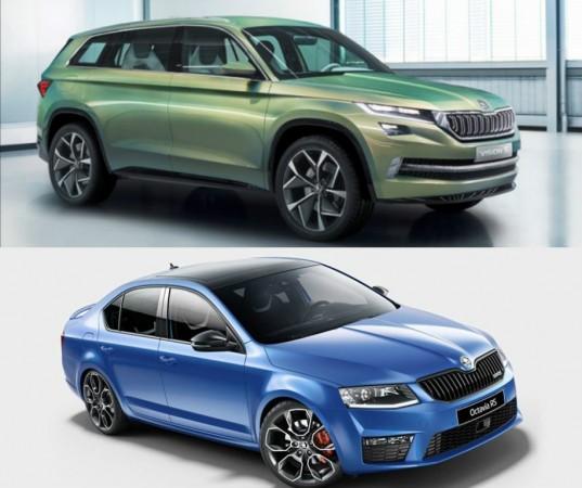 Skoda Kodiaq and Octavia RS