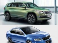 Skoda Kodiaq and Octavia RS