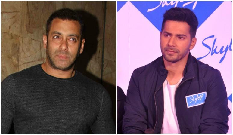 Salman Khan and Varun Dhawan Salman Khan and Varun Dhawan