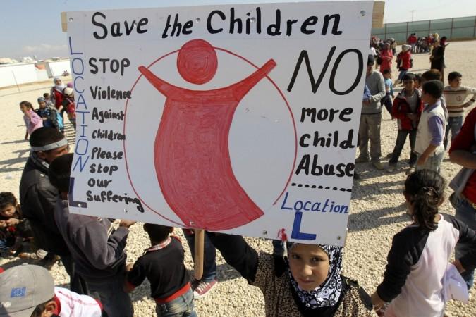 Save the children, Violence against children