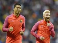 Luis Suarez Lionel Messi Barcelona