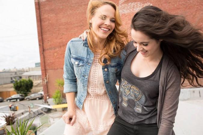 Daphne and Bay from "Switched at Birth"