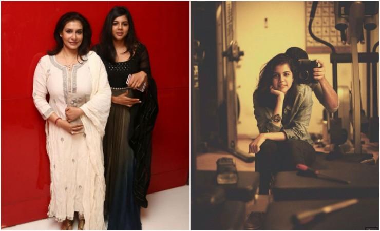 Lissy with her daughter Kalyani