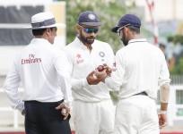 Aleem Dar Virat Kohli Ajinkya Rahane