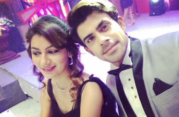 "Kumkum Bhagya" actor Ankit Mohan quits show. Pictured: Ankit Mohan (on the right) with "Kumkum Bhagya" lead actress Sriti Jha.