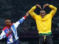 Mo Farah Usain Bolt