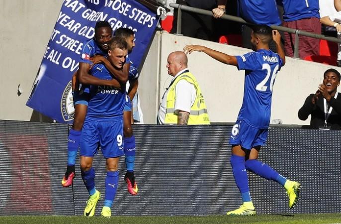 Jamie Vardy Ahmed Musa Riyad Mahrez Leicester City