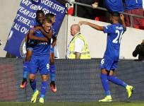 Jamie Vardy Ahmed Musa Riyad Mahrez Leicester City