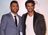 MS Dhoni and Sushant Singh Rajput