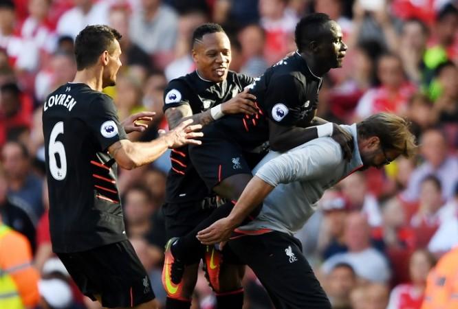 Mane Klopp Lovren Clyne Liverpool