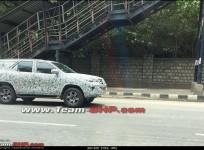 New Toyota Fortuner returns in fresh spy shots