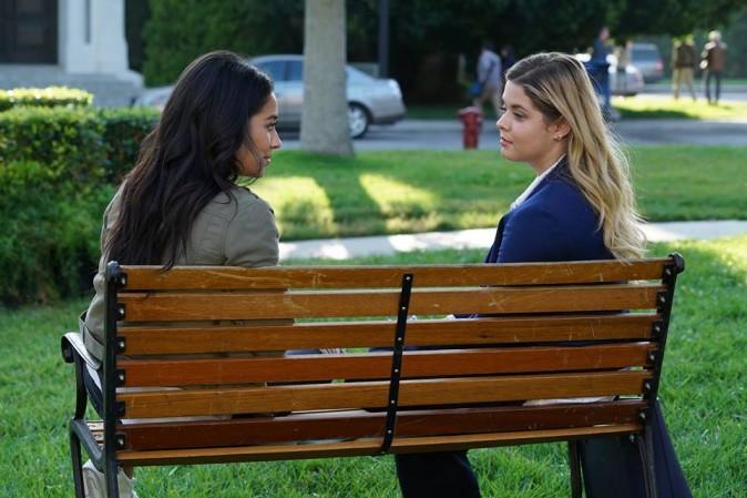 Pictured: Emily and Alison Pretty Little Liars