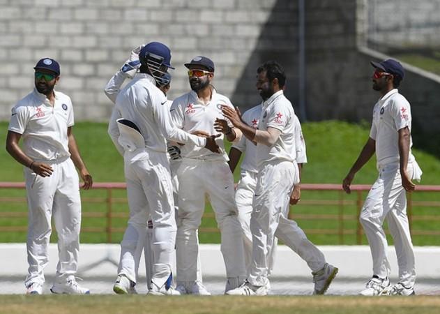 Shami Kohli India West Indies