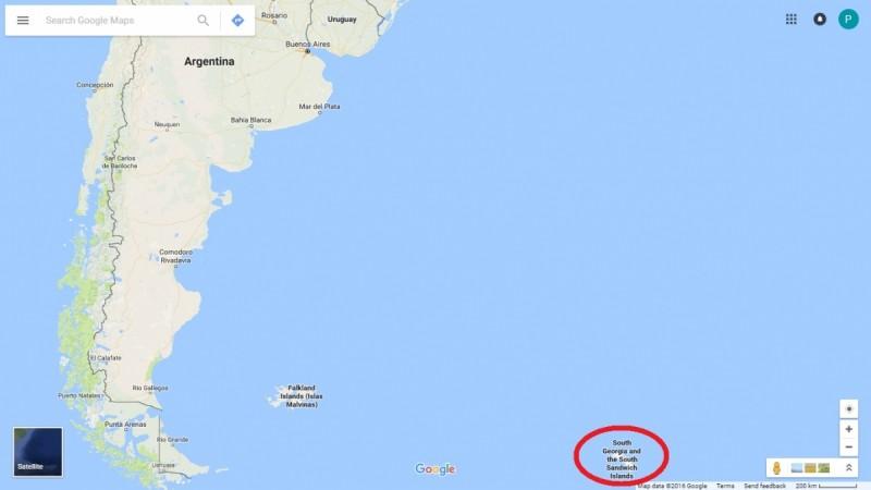 Earthquake hits islands close to Argentina
