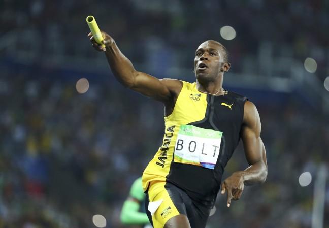 Usain Bolt Usain Bolt relay gold