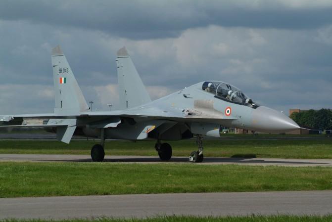 In picture: A Sukhoi Su-30 fighter. sukhoi 30 mki