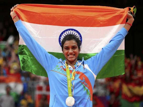 Watch the video: Olympic silver medalist PV Sindhu conferred the Rajiv ...