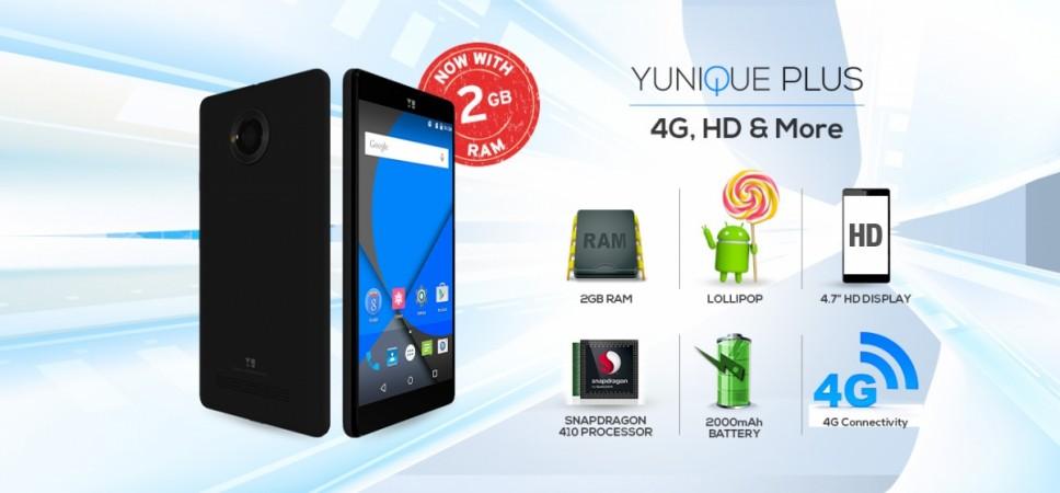 YU Yunique Plus with 2GB RAM launched at Rs. 6,999: How does it compare against Coolpad Mega, Lenovo Vibe K5?