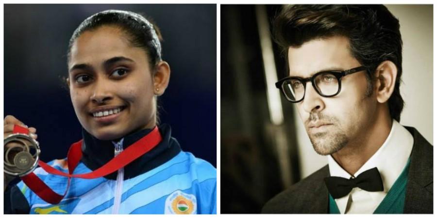 Dipa Karmakar and Hrithik Roshan