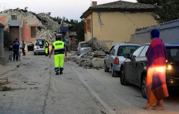 italy earthquake