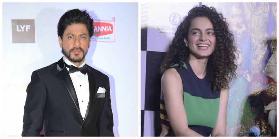 Shah Rukh Khan and Kangana Ranaut
