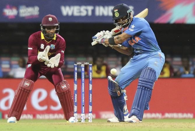 Virat Kohli will be one of the many superstars on view in the India vs West Indies series in America Virat Kohli India West Indies