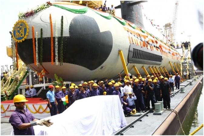 Scorpene-class submarine Kalavari
