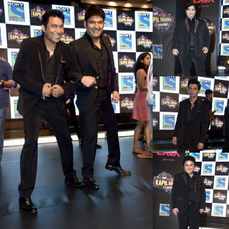 This is how much the team of "The Kapil Sharma Show" earns. Pictured: "The Kapil Sharma Show" team at the launch of the show.
