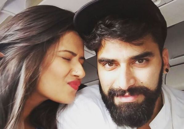 Kratika Dheer and Nikitin Dheer on vacation in Europe. Pictured: Kratika Dheer and Nikitin Dheer
