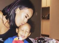 Brandi and her son
